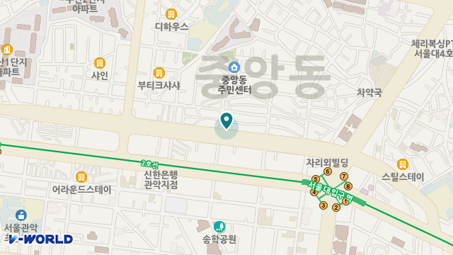 엠케어노인재가복지센터 위치 지도