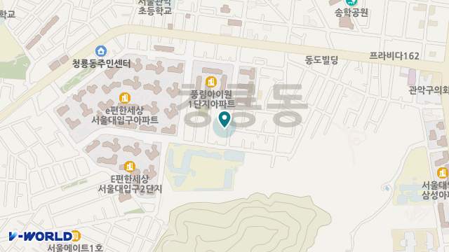 예스재가복지센터 위치 지도
