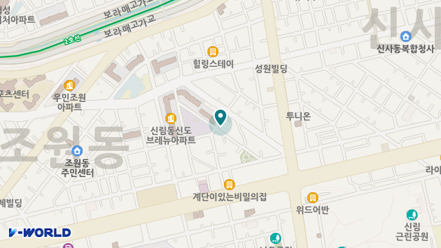 희망재가요양센터 위치 지도