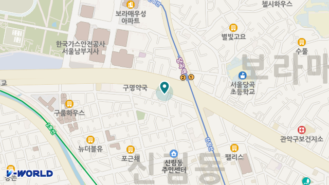 9988방문요양센터 위치 지도