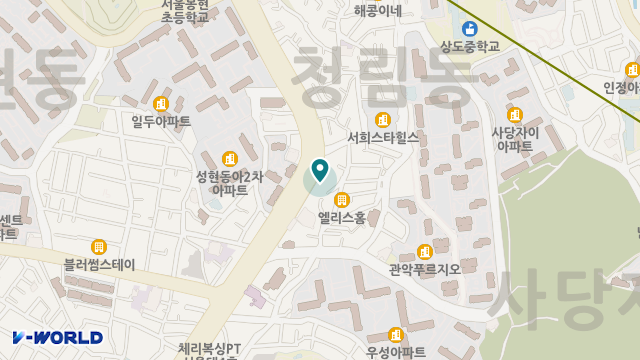 가까운 재가복지센터 위치 지도