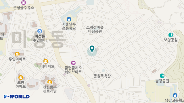 아크시니어케어 관악센터 위치 지도