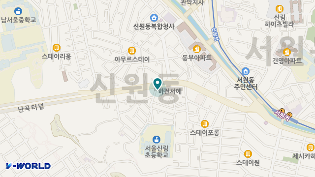 백향목방문간호센터 위치 지도