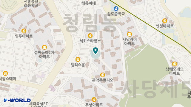 더숲데이케어센터 위치 지도