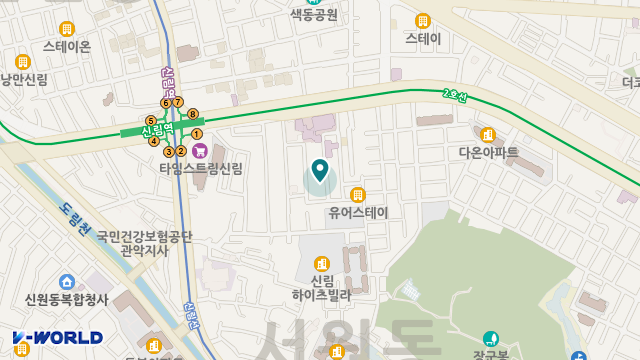 델리셔스 헬시 위치 지도