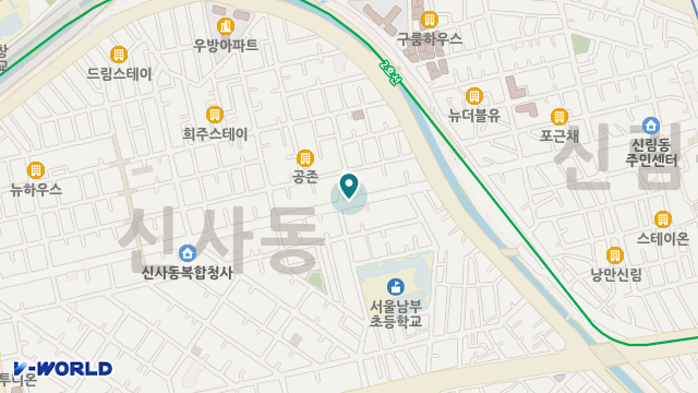 엘라재가복지센터 위치 지도