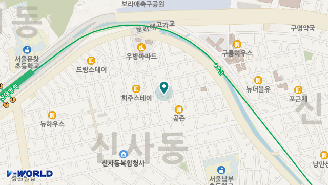 서울실버복지센터 위치 지도