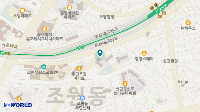 우리방문요양센터 위치 지도