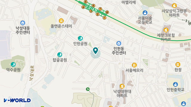 사랑재가방문요양센터 위치 지도