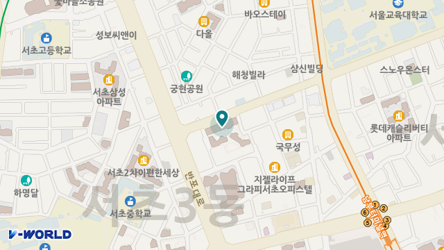 강남돌봄재가센터 위치 지도