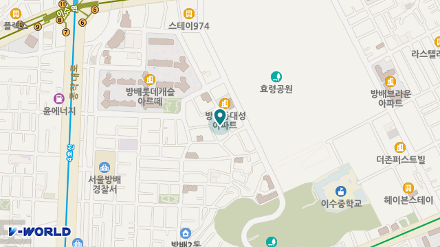 서초케어재가지원센터 위치 지도