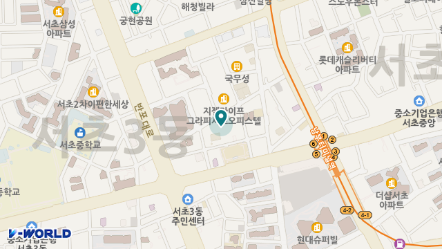 최고야 방문요양센터 위치 지도