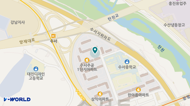 명화 데이케어센터 위치 지도