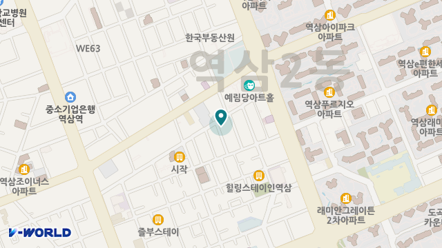 역삼재가노인데이케어센터 위치 지도