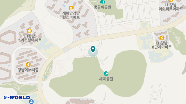 서울시니어스강남타워 데이케어센터 위치 지도