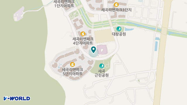 세곡데이케어센터 위치 지도