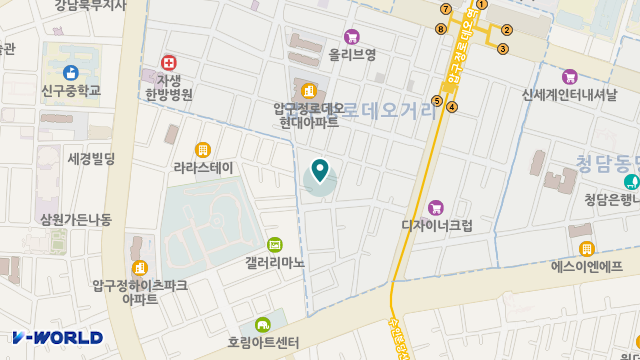 예은 재가복지센터 위치 지도