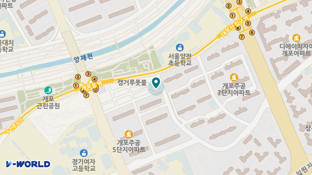 바른가족방문요양센터 위치 지도