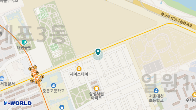 강남실버케어 복지센터 위치 지도