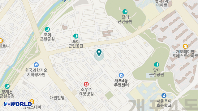 정다운재가복지센터 위치 지도