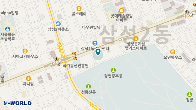 대교뉴이프 재가복지센터 강남센터 위치 지도