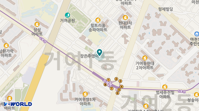 엘림노인복지원 위치 지도