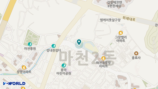 민들레데이케어센터 위치 지도