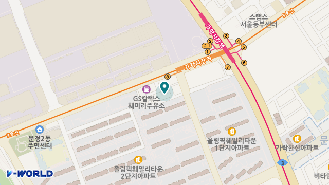 훼밀리데이케어센터 위치 지도