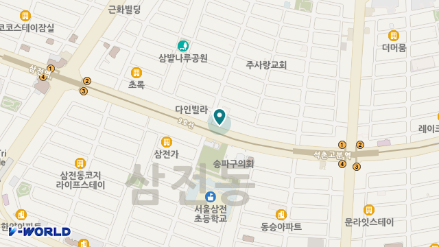 A플러스잠실데이케어센터 위치 지도