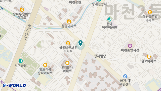늘봄노인주야간보호센터 위치 지도