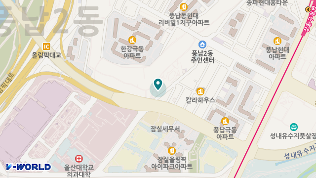 풍납데이케어센터 위치 지도