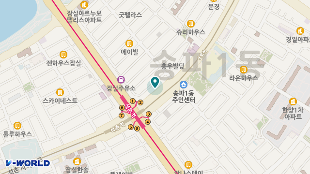 서울방문복지센터 위치 지도
