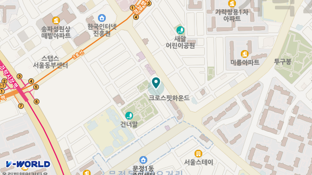아리아케어 방문요양 송파가락센터 위치 지도
