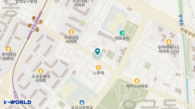 참사랑데이케어센터 위치 지도