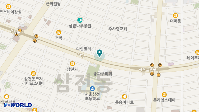 아름드리데이케어센터 위치 지도
