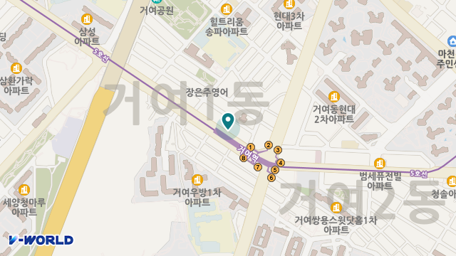 아름다운 동행복지센터 위치 지도