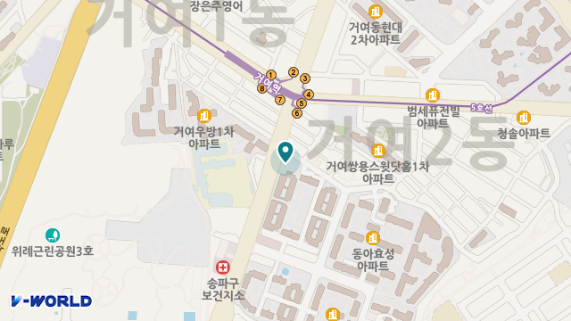 우리방문요양센터 위치 지도