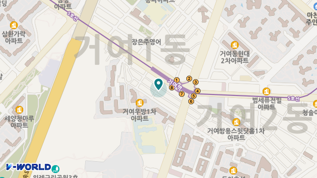 하랑재가복지센터 위치 지도