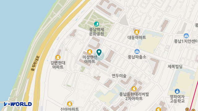동행복지센터 위치 지도