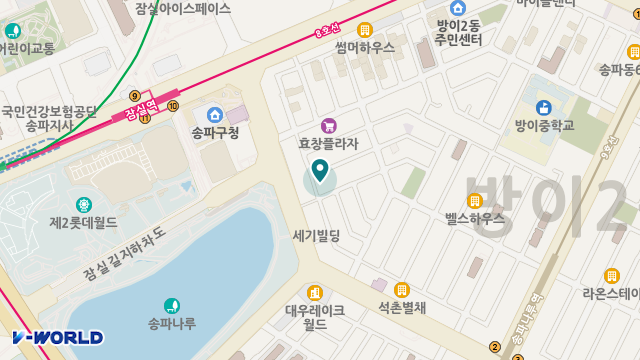 사랑재가노인요양센터 위치 지도