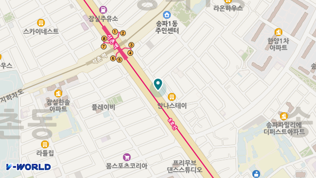 효드림 재가복지센터 위치 지도