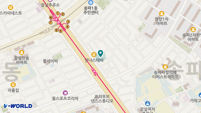 메디재가노인센터 위치 지도