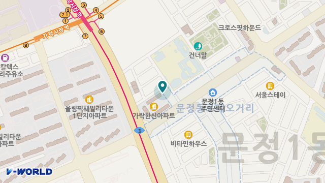 브니엘 복지센터 위치 지도