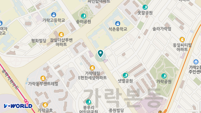 한백메드 위치 지도