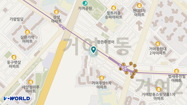 바름재가방문요양센터 위치 지도