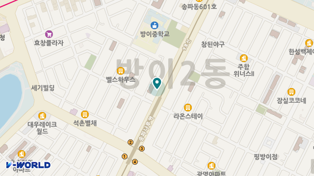 사랑드림재가노인복지센터 위치 지도