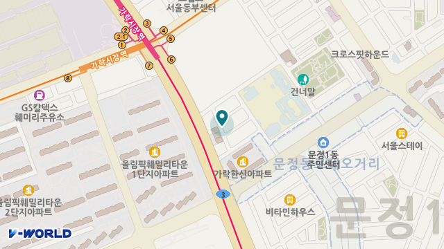 라라재가방문요양센터 위치 지도