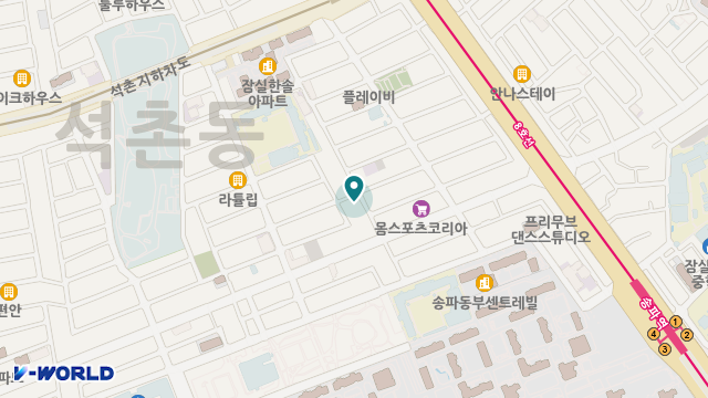 실버홈방문요양센터 위치 지도