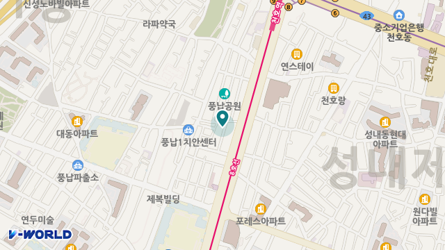 더공감재가복지센터 위치 지도
