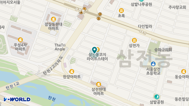THE잠실방문요양센터 위치 지도